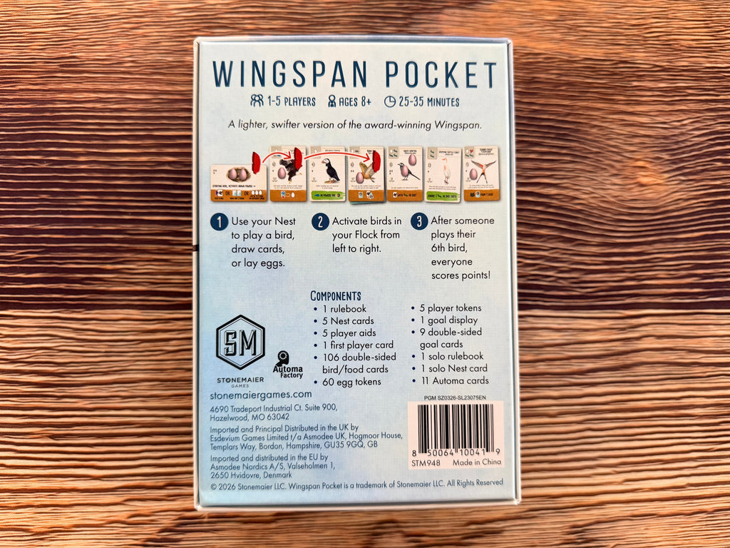 Wingspan Pocket