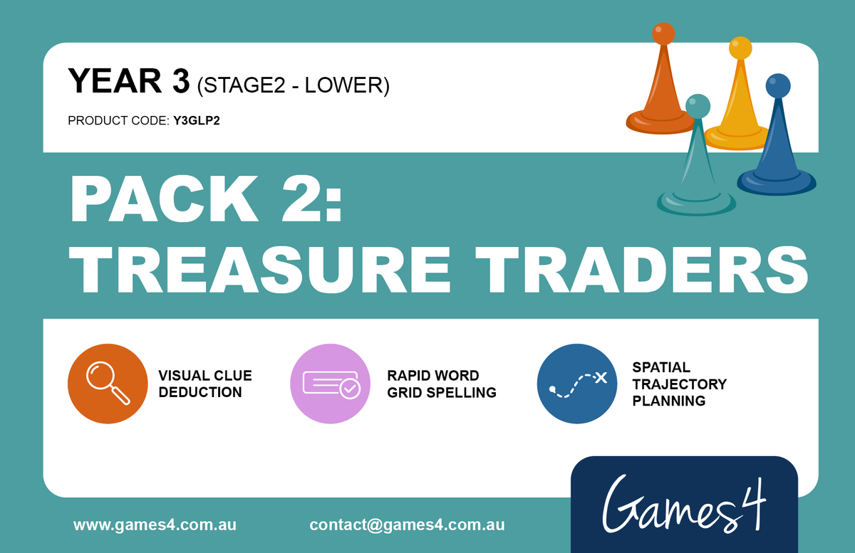 YEAR 3 PACK 2 - Treasure Traders