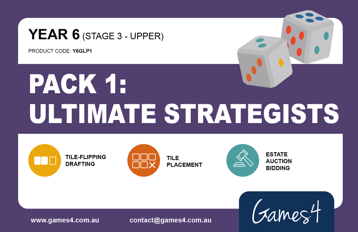 YEAR 6 PACK 1 - Ultimate Strategists