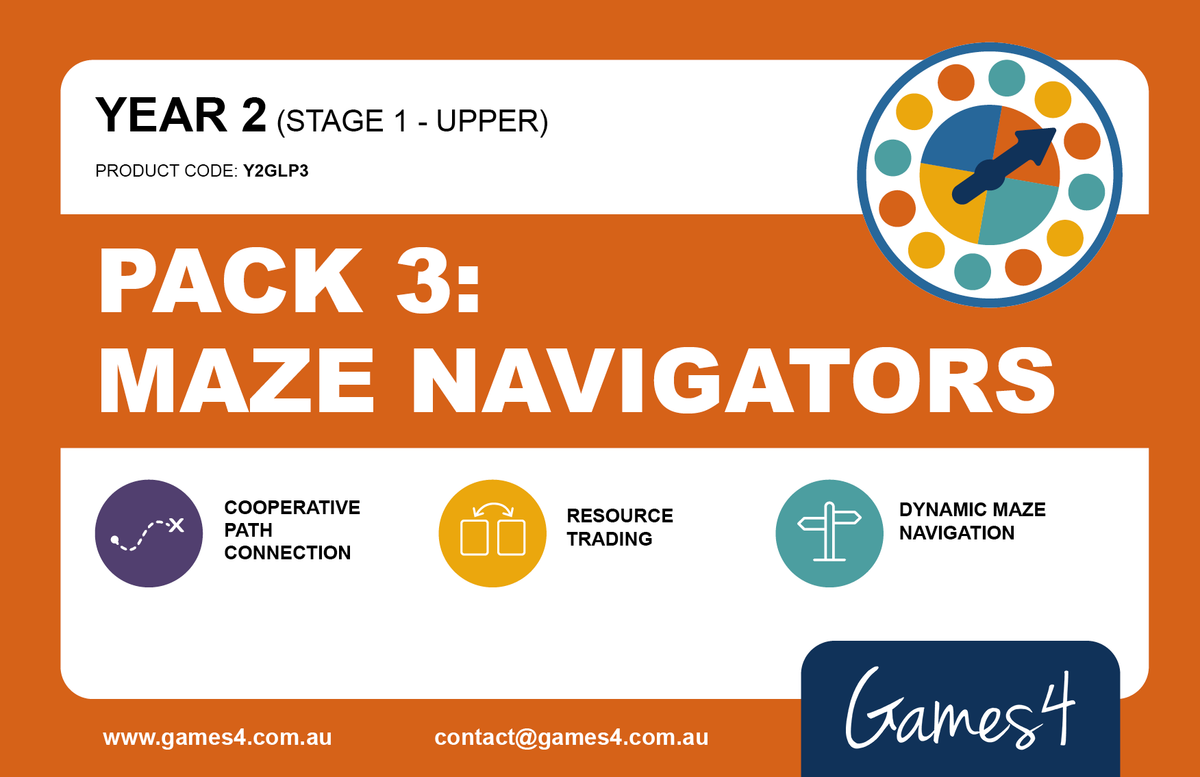 YEAR 2 PACK 3 - Maze Navigators