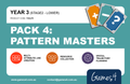 YEAR 3 PACK 4 - Pattern Masters