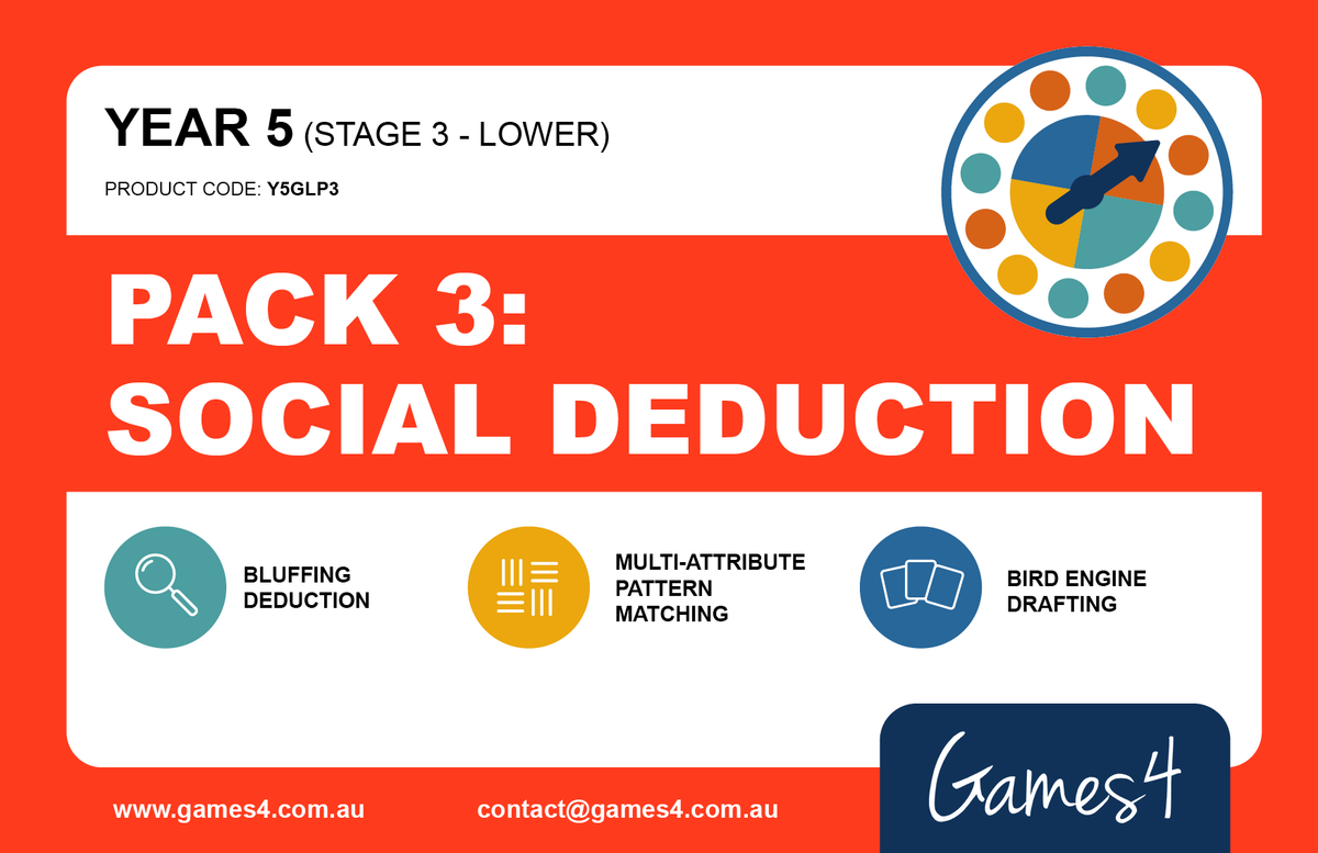 YEAR 5 PACK 3 - Social Deduction