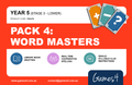 YEAR 5 PACK 4 - Word Masters