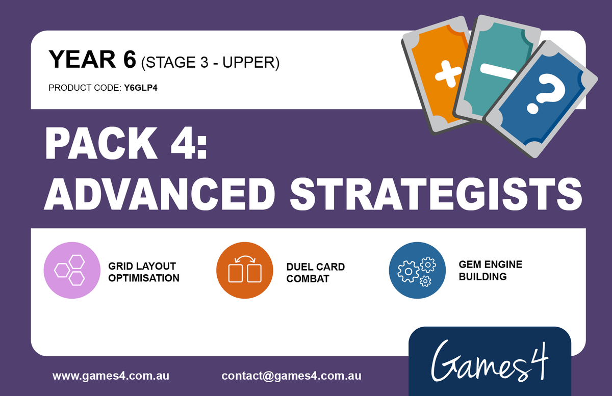 YEAR 6 PACK 4 - Advanced Strategists
