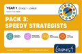 YEAR 1 PACK 3 - Speedy Strategists